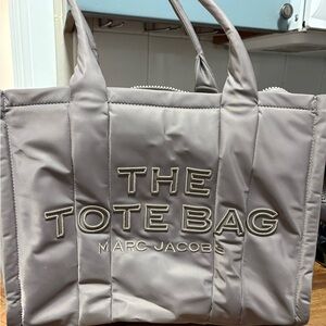 Marc Jacobs Gray and Red Tote